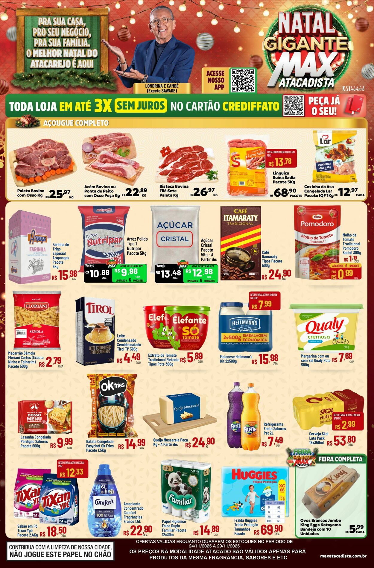 Folheto Max Atacadista 24.11.2025 - 29.11.2025