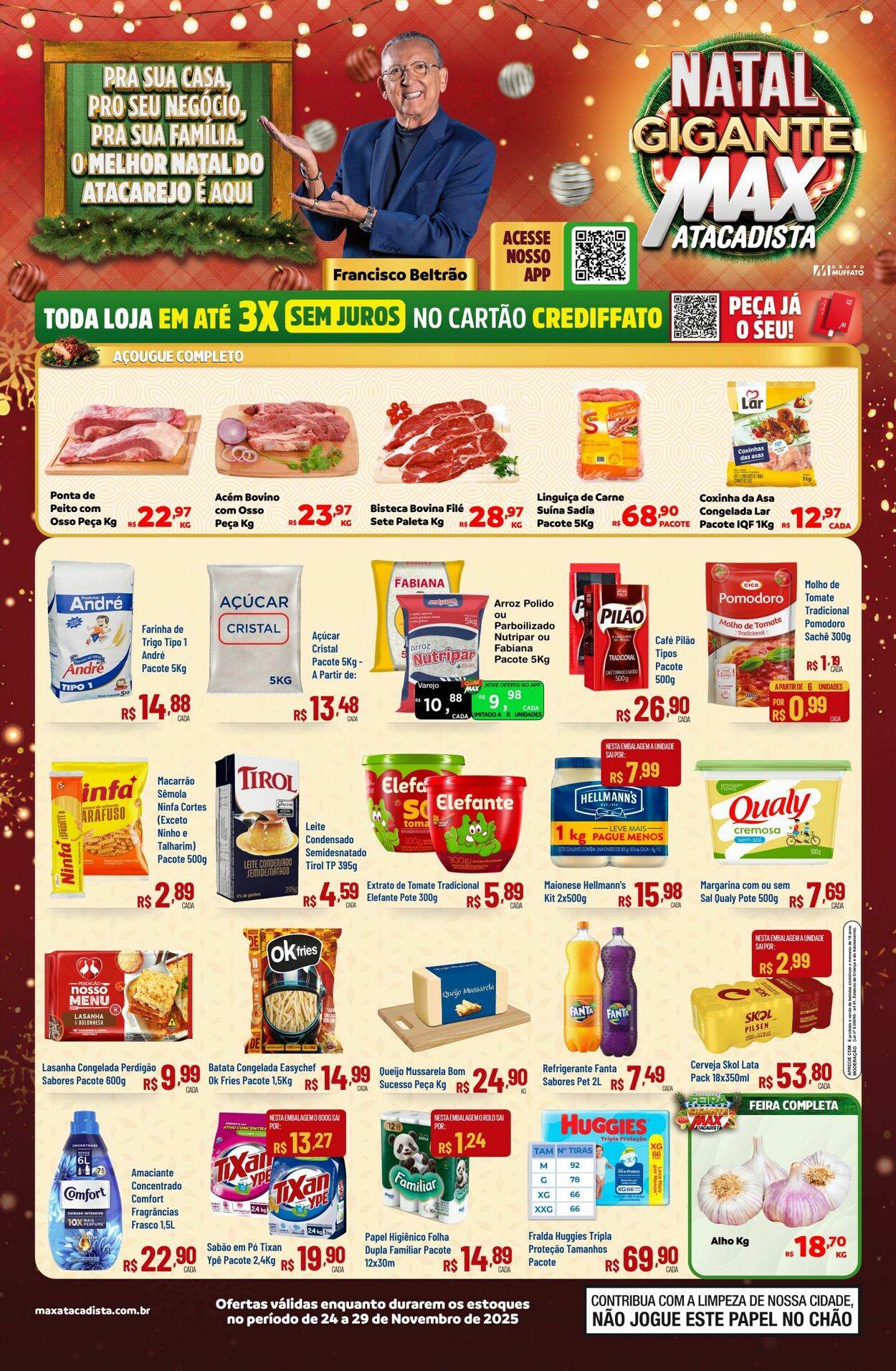 Folheto Max Atacadista 24.11.2025 - 29.11.2025