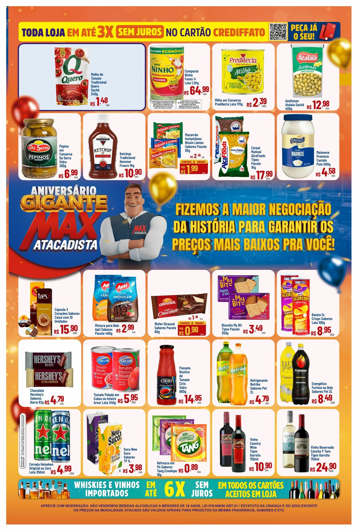Folheto Max Atacadista 20.10.2025 - 25.10.2025