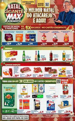 Folheto Max Atacadista 15.12.2025 - 20.12.2025