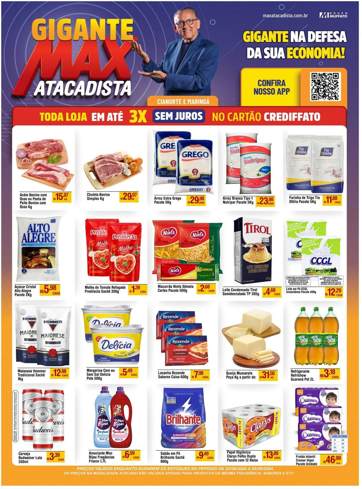 Folheto Max Atacadista 23.09.2024 - 28.09.2024