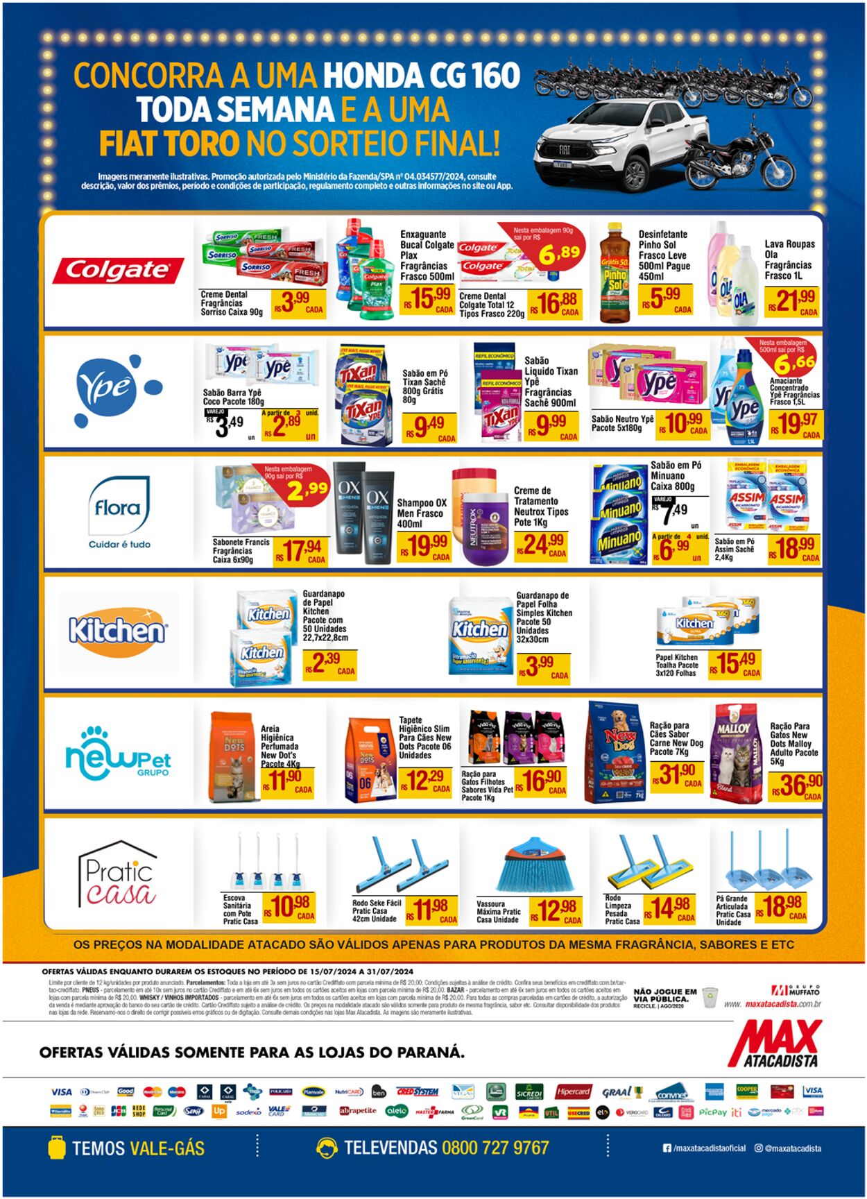 Folheto Max Atacadista 15.07.2024 - 20.07.2024