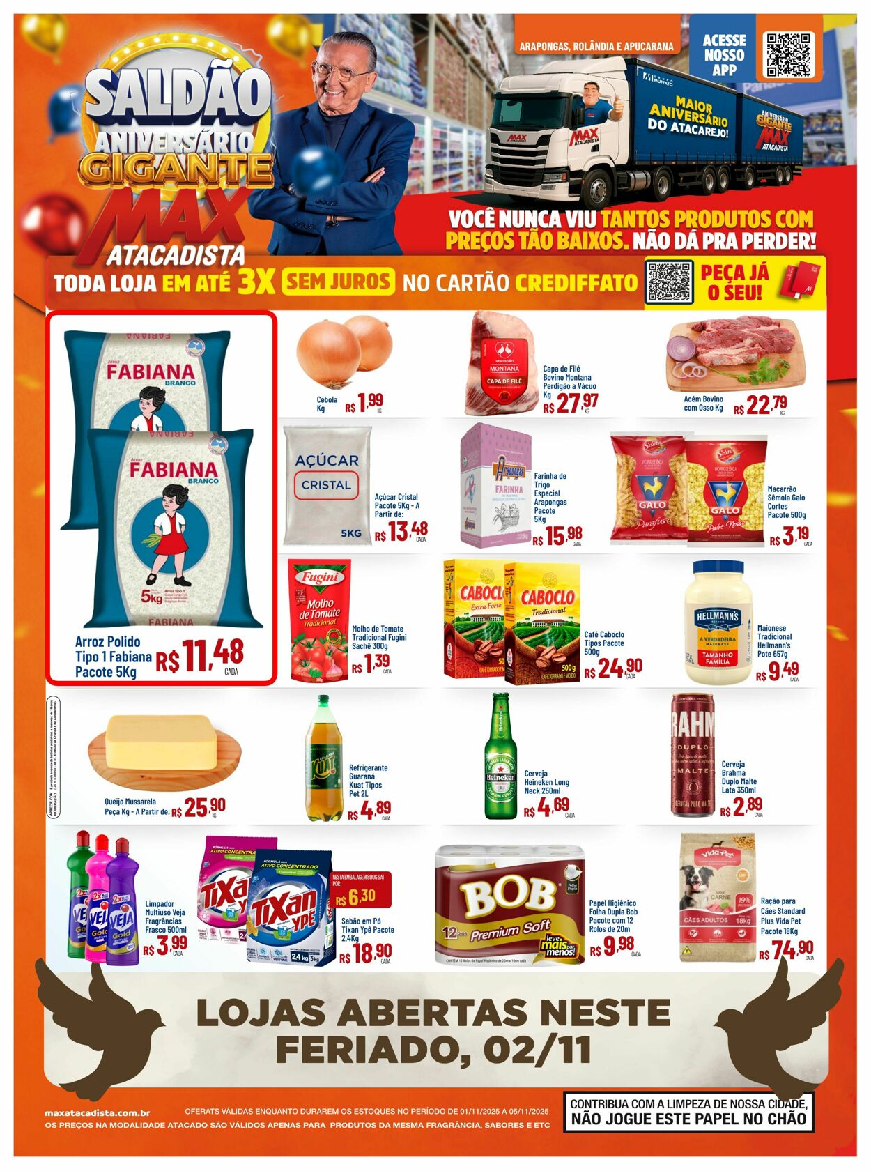 Folheto Max Atacadista 27.10.2025 - 01.11.2025