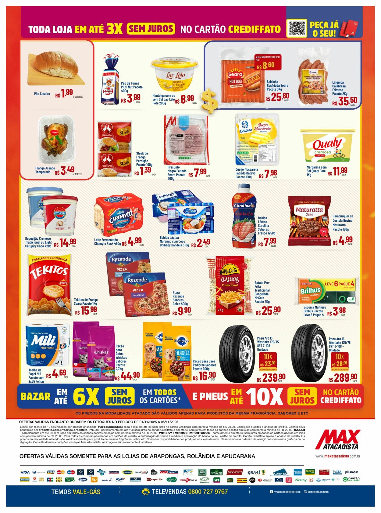 Folheto Max Atacadista 27.10.2025 - 01.11.2025