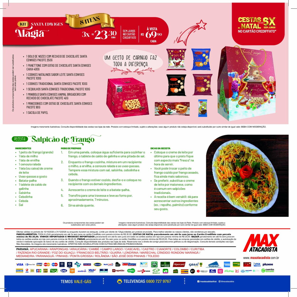Folheto Max Atacadista 13.10.2025 - 18.10.2025
