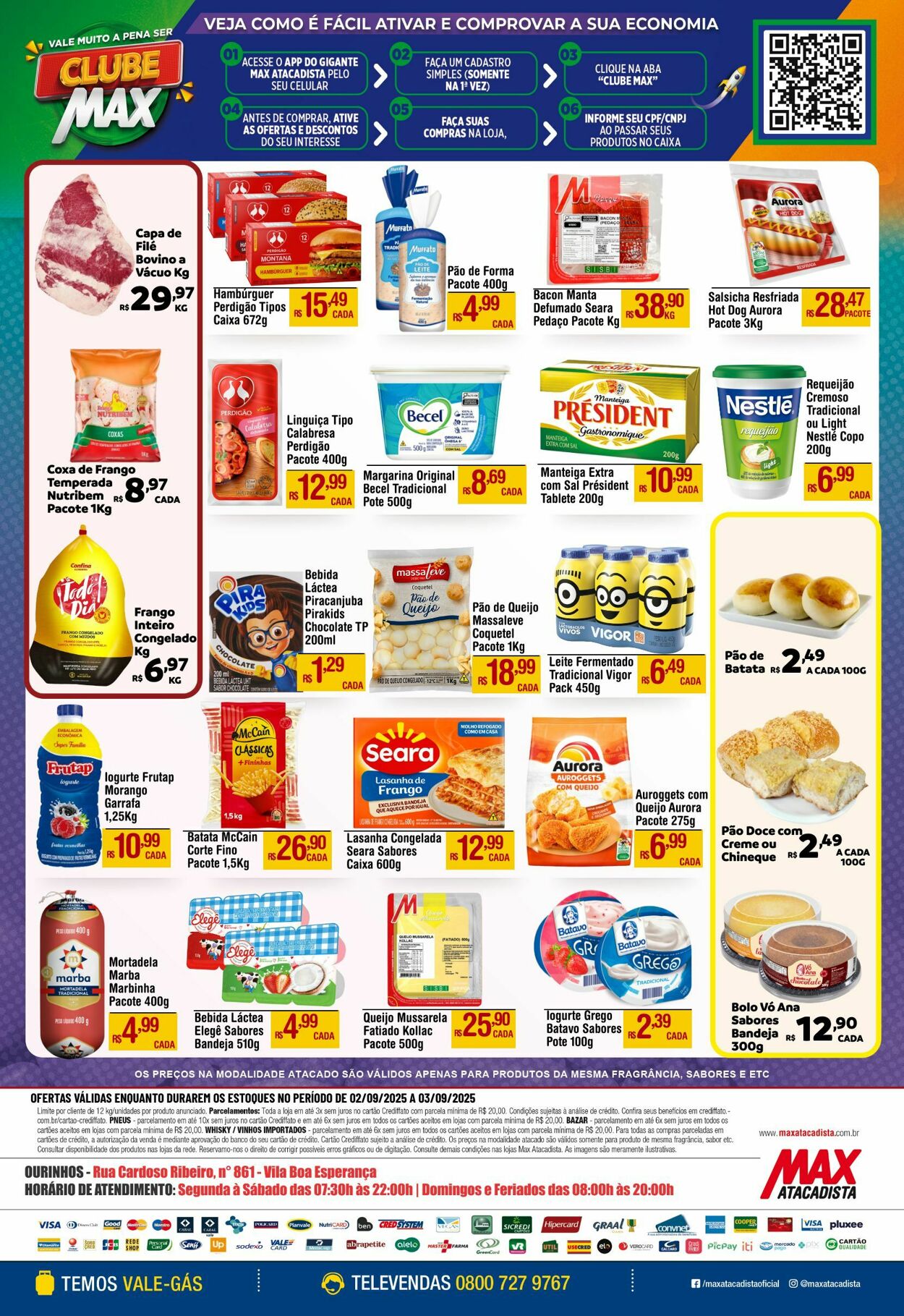 Folheto Max Atacadista 01.09.2025 - 06.09.2025