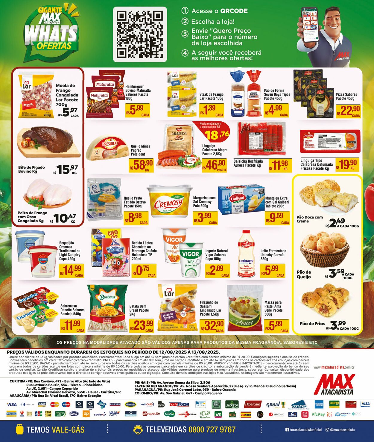 Folheto Max Atacadista 11.08.2025 - 16.08.2025