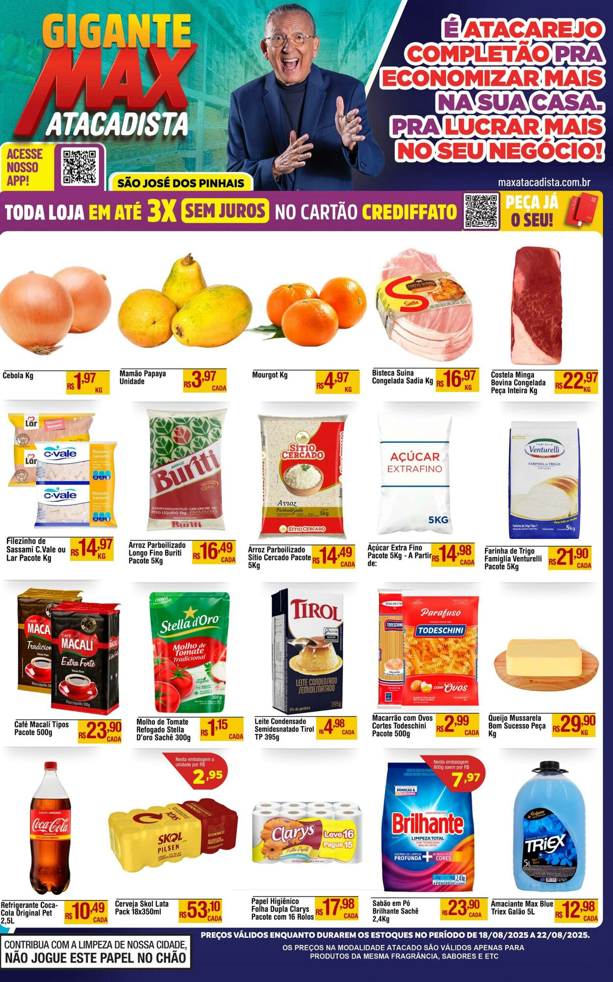Folheto Max Atacadista 18.08.2025 - 23.08.2025