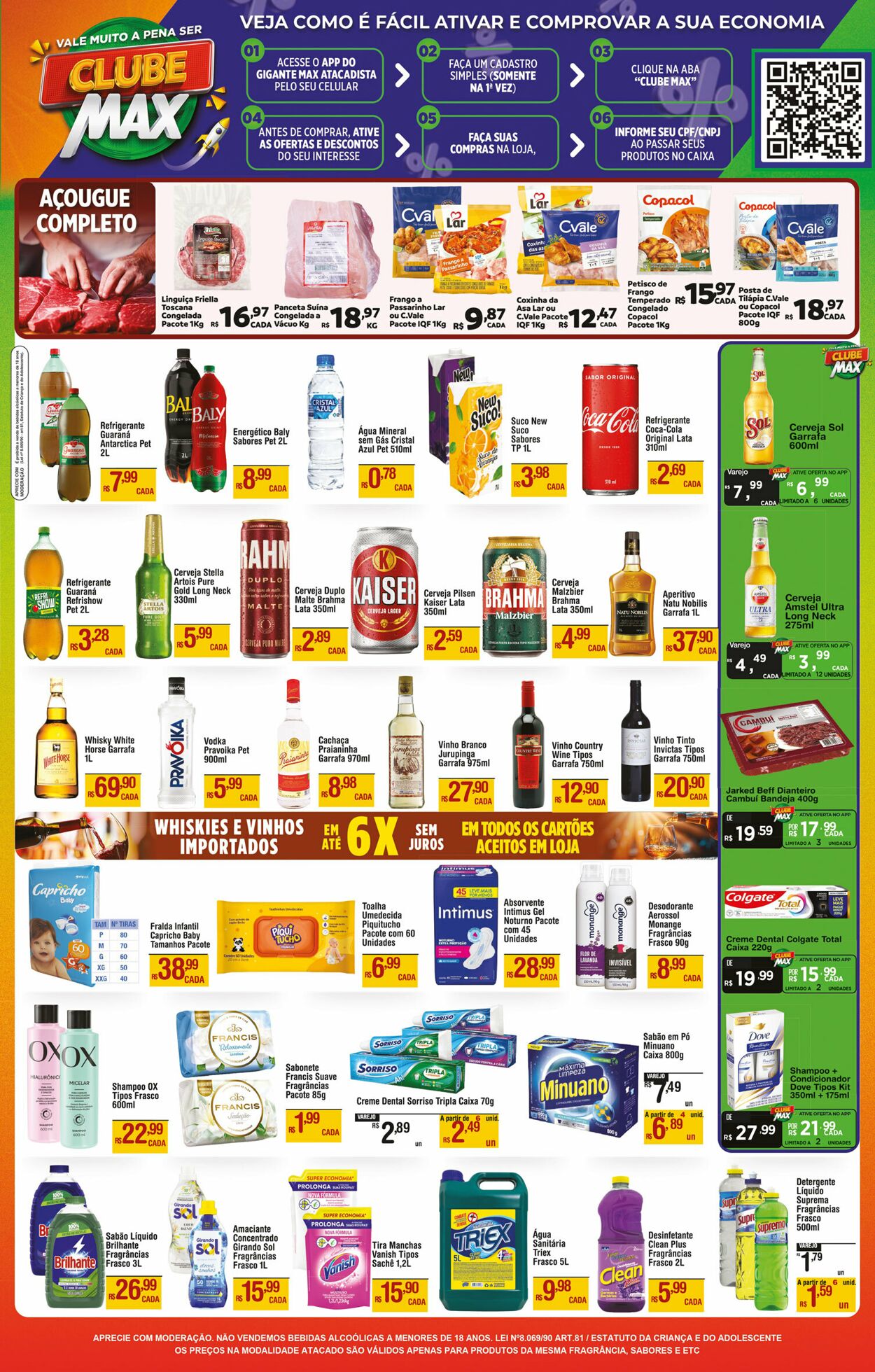 Folheto Max Atacadista 18.08.2025 - 23.08.2025