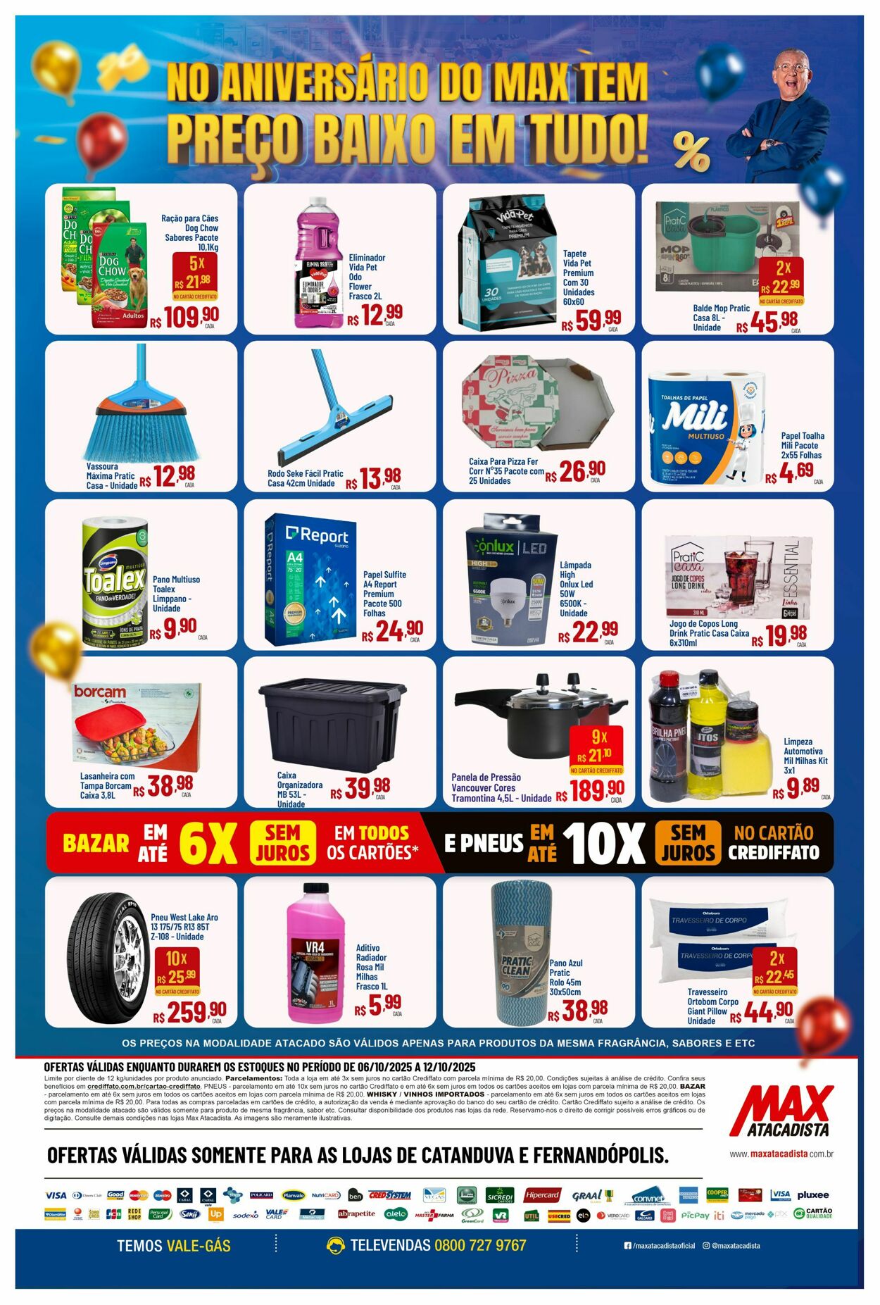 Folheto Max Atacadista 06.10.2025 - 11.10.2025