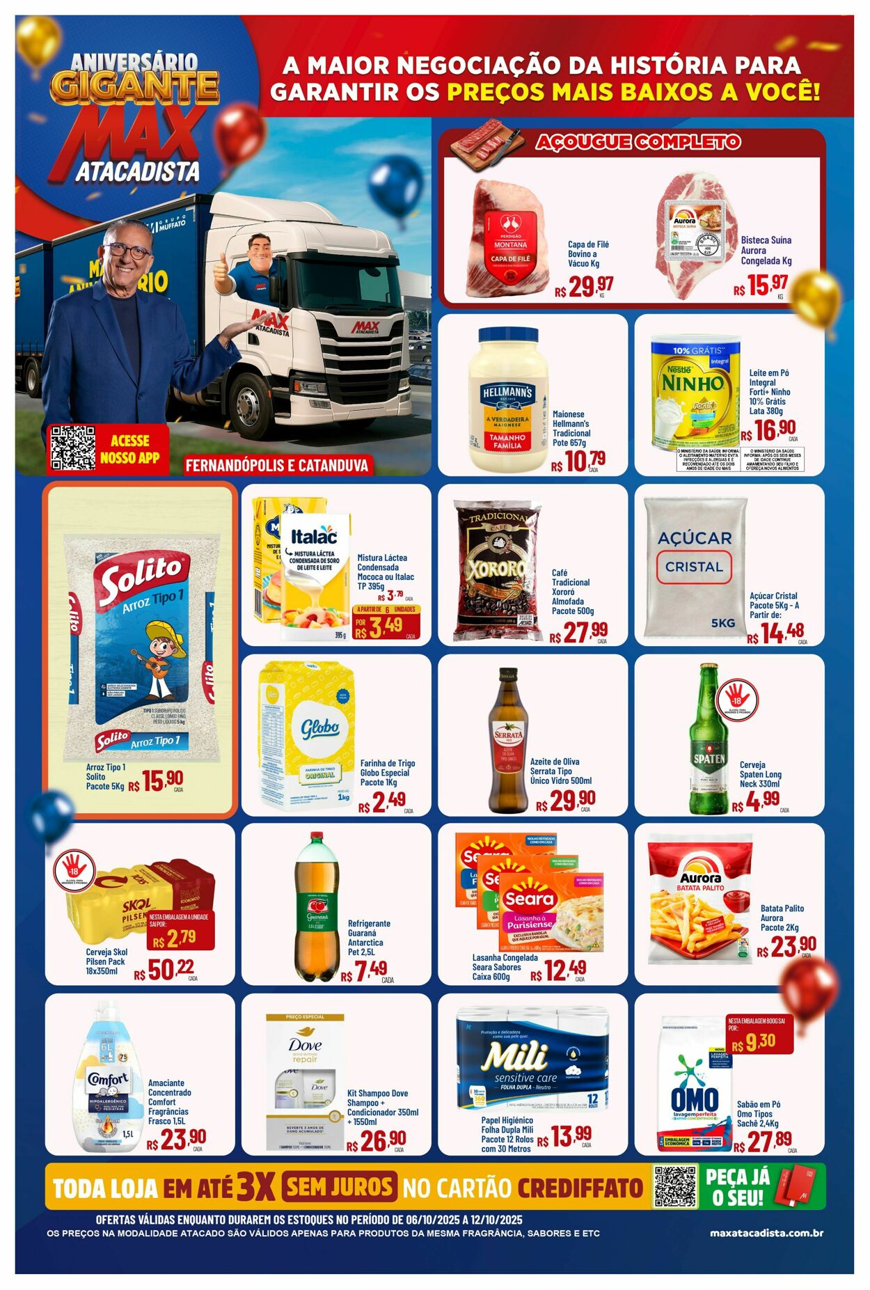 Folheto Max Atacadista 06.10.2025 - 11.10.2025