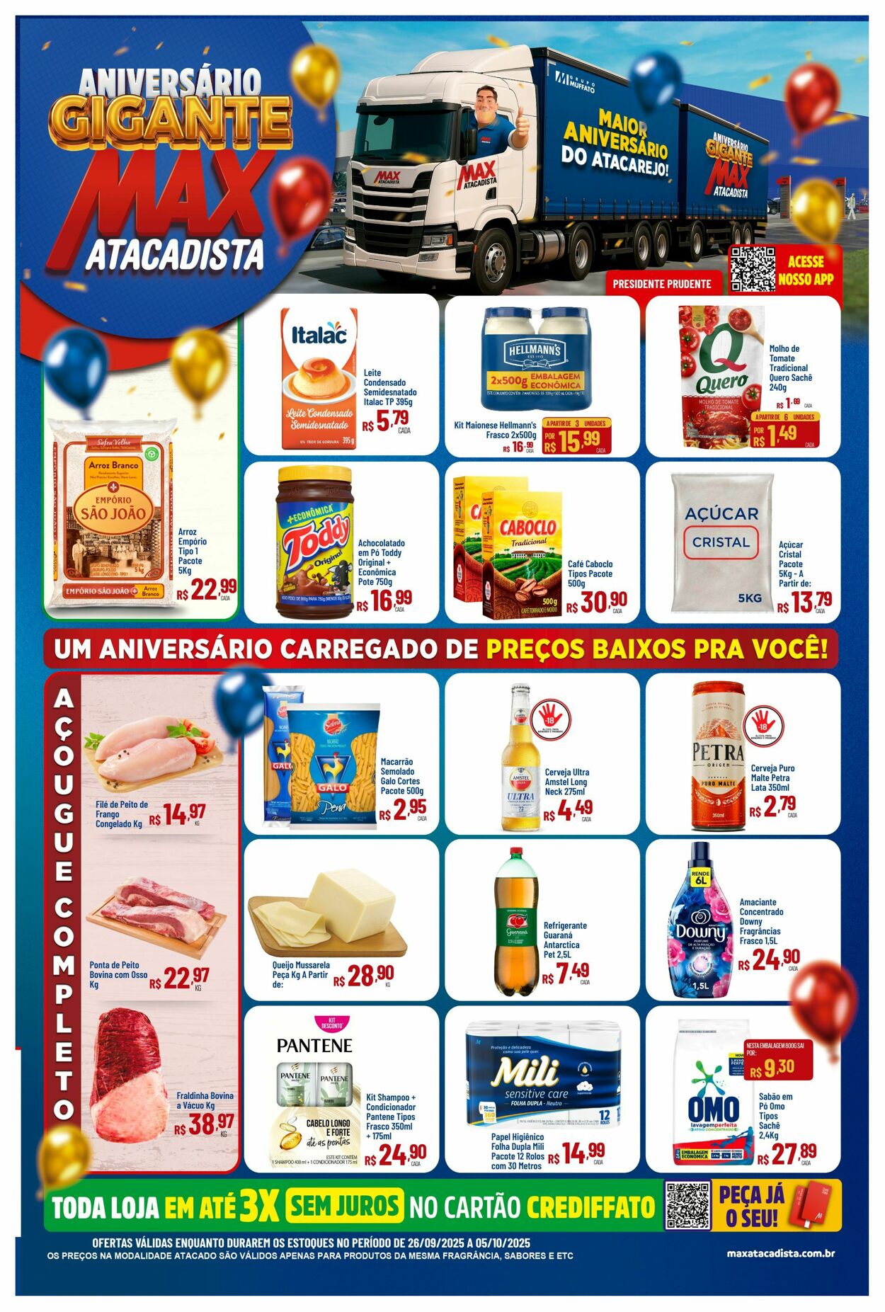 Folheto Max Atacadista 29.09.2025 - 04.10.2025