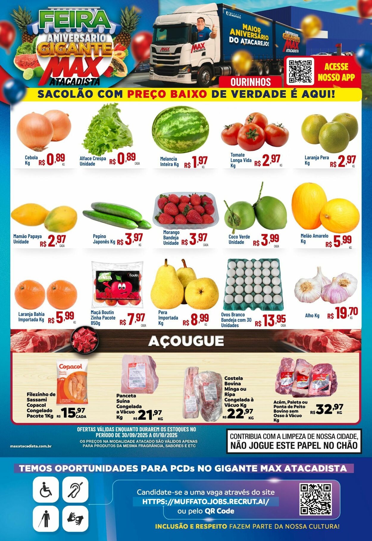 Folheto Max Atacadista 29.09.2025 - 04.10.2025