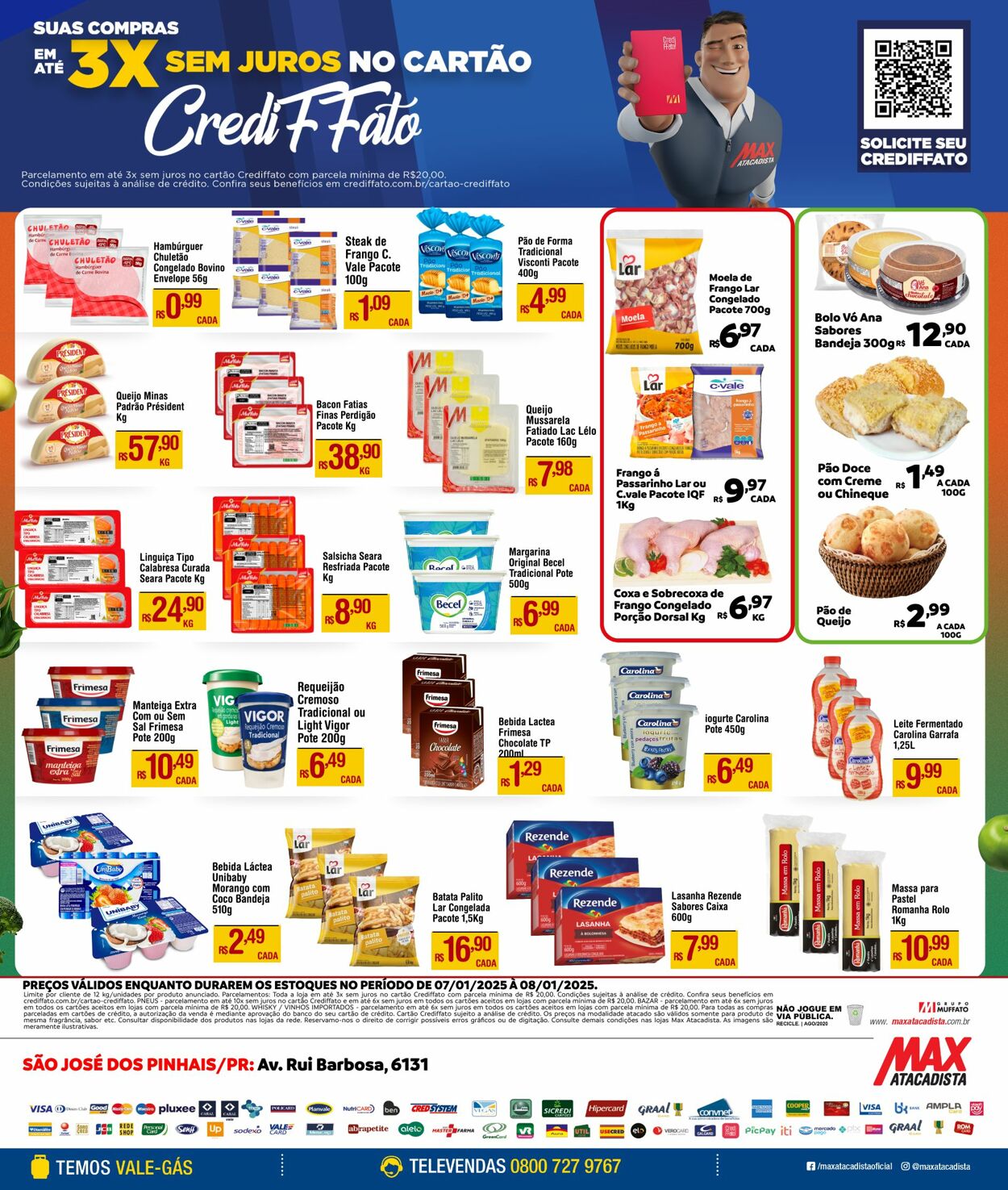 Folheto Max Atacadista 06.01.2025 - 11.01.2025