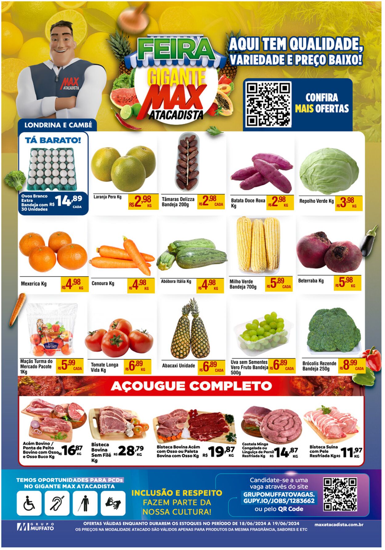 Folheto Max Atacadista 17.06.2024 - 22.06.2024