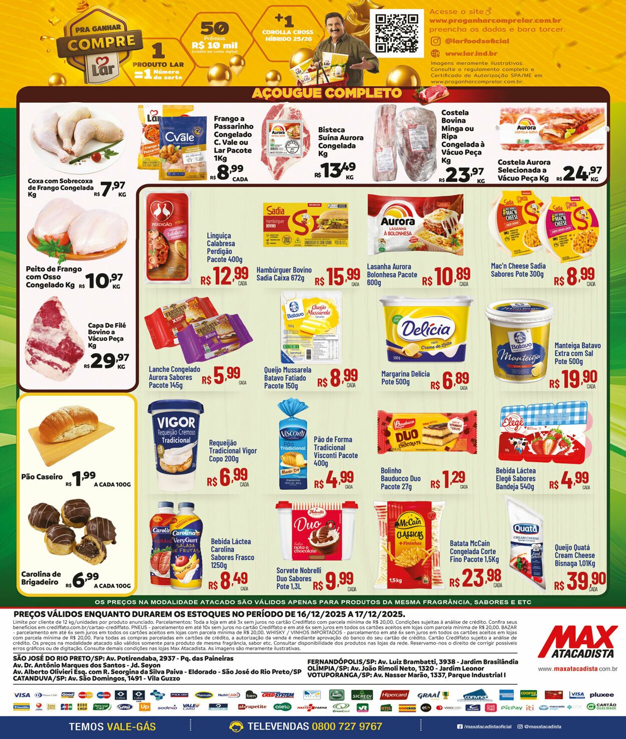 Folheto Max Atacadista 15.12.2025 - 20.12.2025