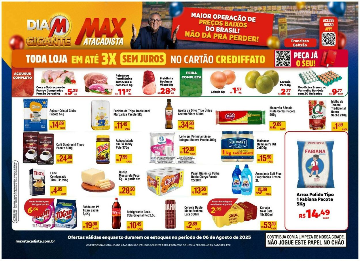 Folheto Max Atacadista 04.08.2025 - 09.08.2025