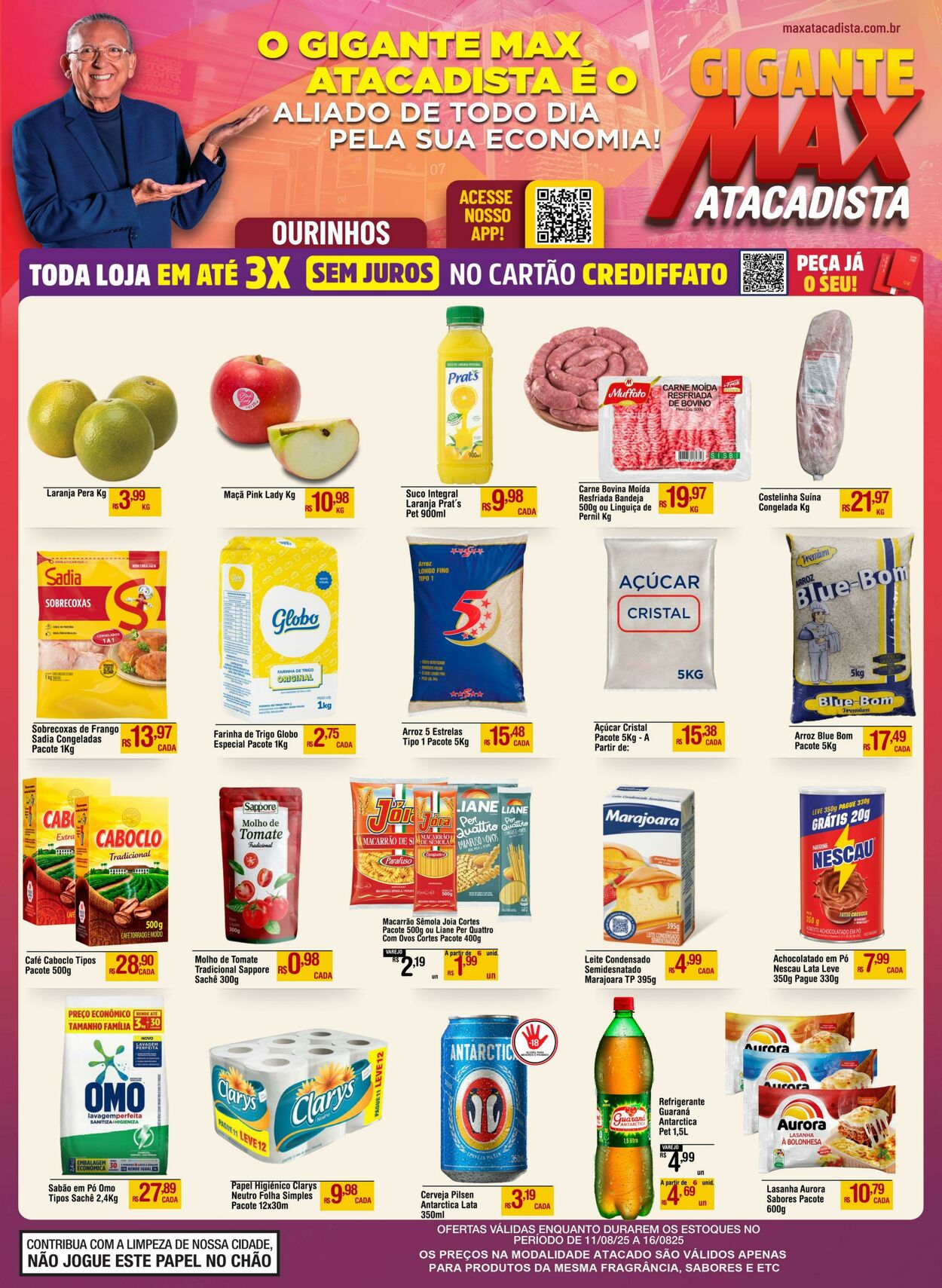 Folheto Max Atacadista 11.08.2025 - 16.08.2025