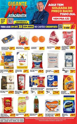 Folheto Max Atacadista 25.08.2025 - 30.08.2025