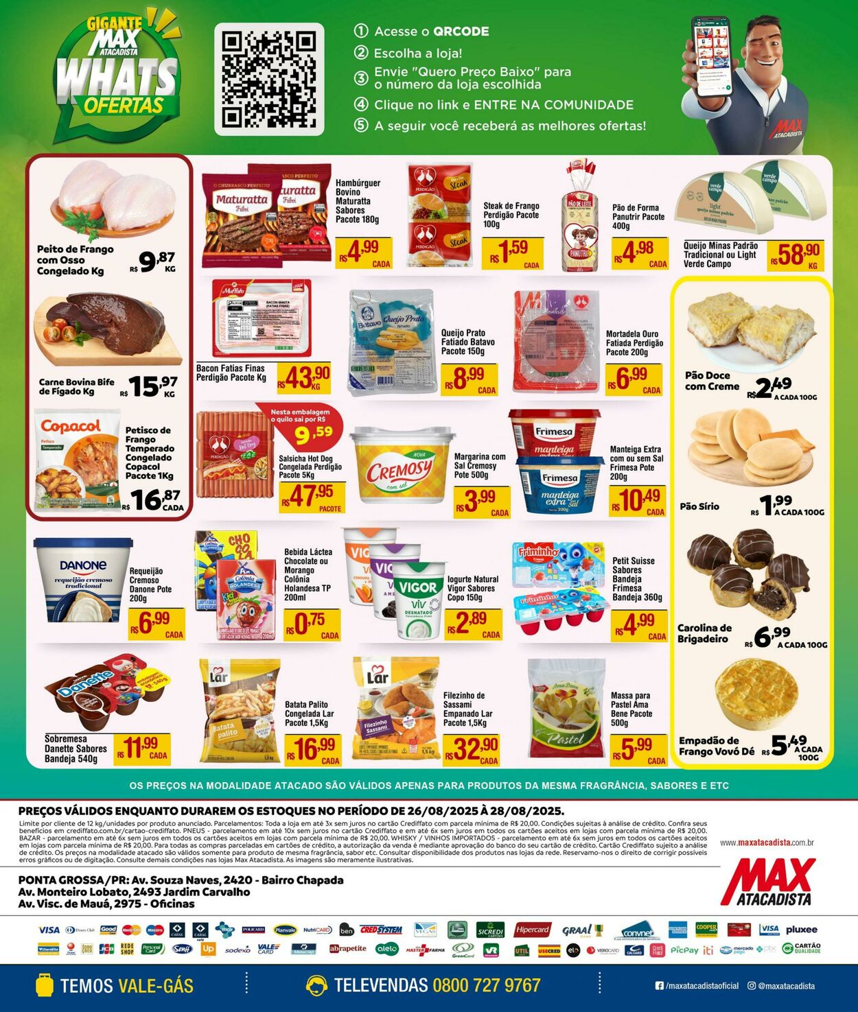 Folheto Max Atacadista 25.08.2025 - 30.08.2025
