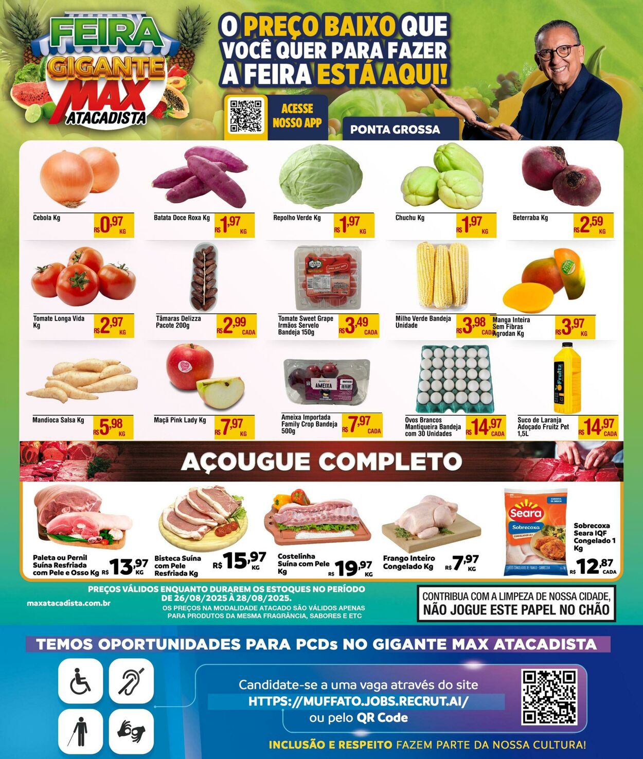 Folheto Max Atacadista 25.08.2025 - 30.08.2025