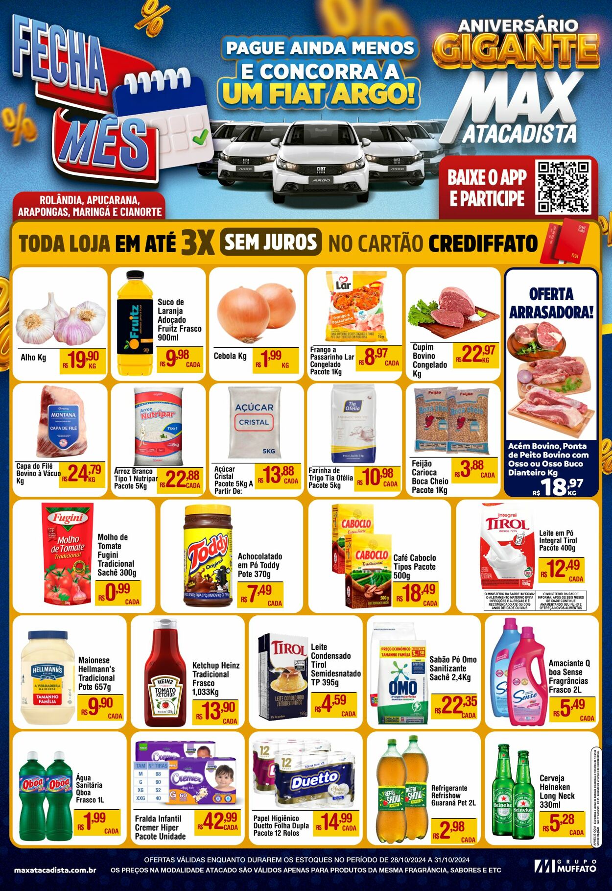 Max Atacadista Folhetos promocionais