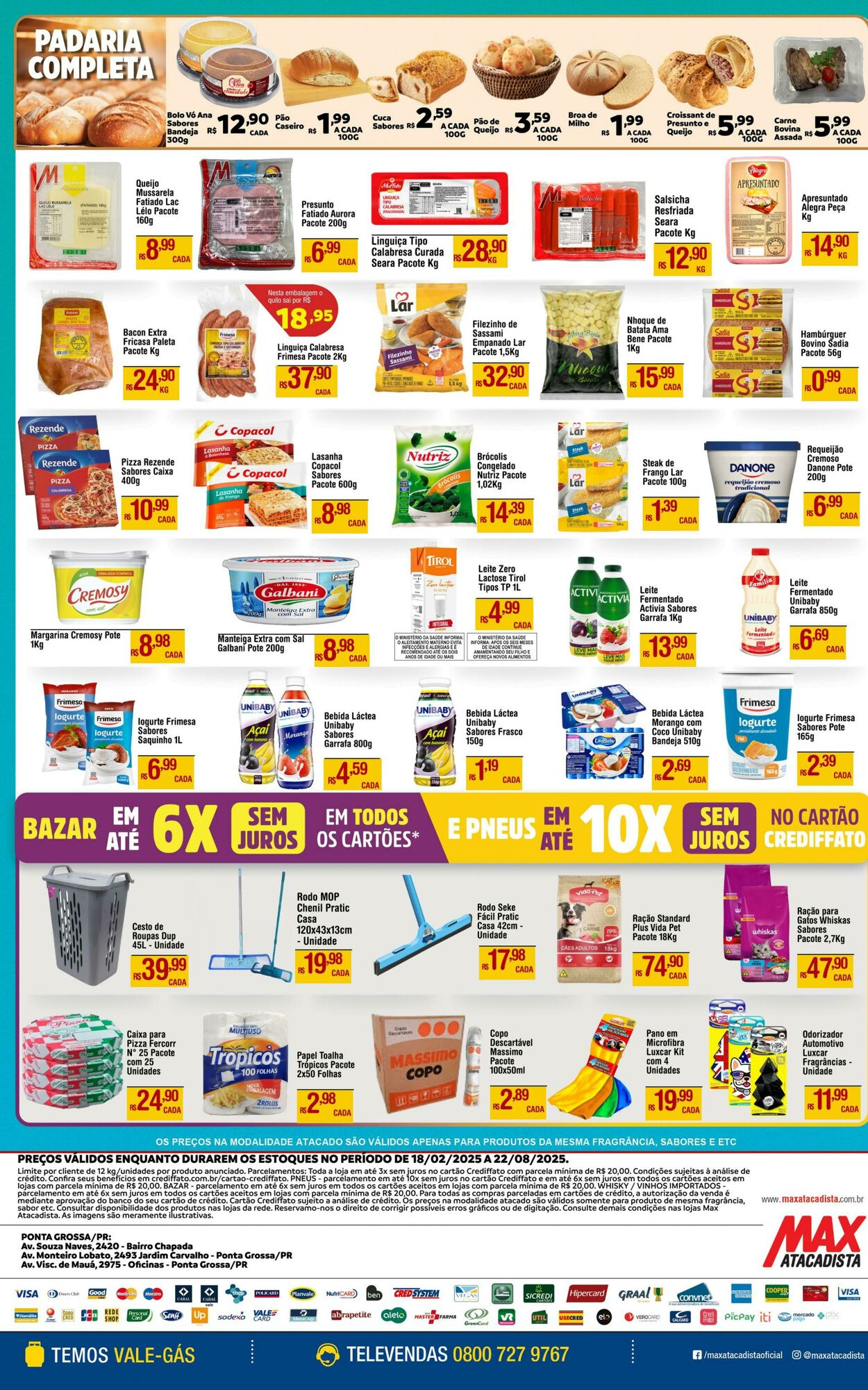 Folheto Max Atacadista 18.08.2025 - 23.08.2025