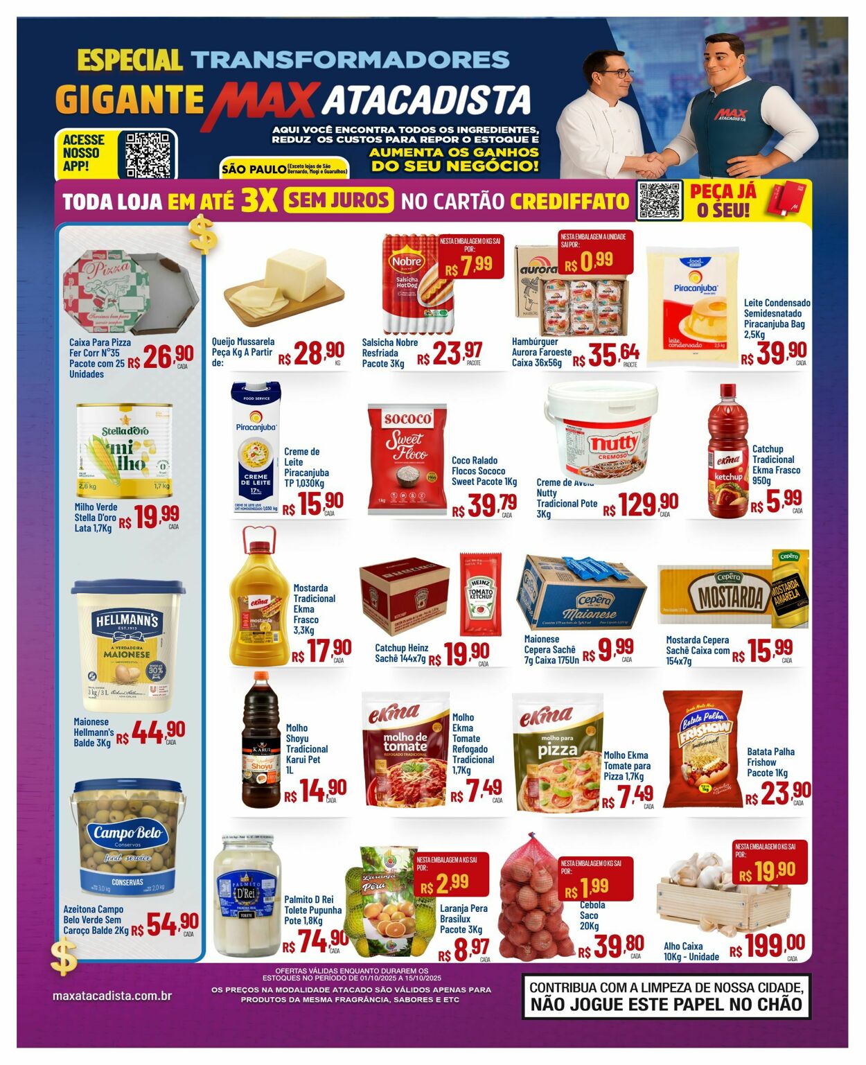 Folheto Max Atacadista 29.09.2025 - 04.10.2025