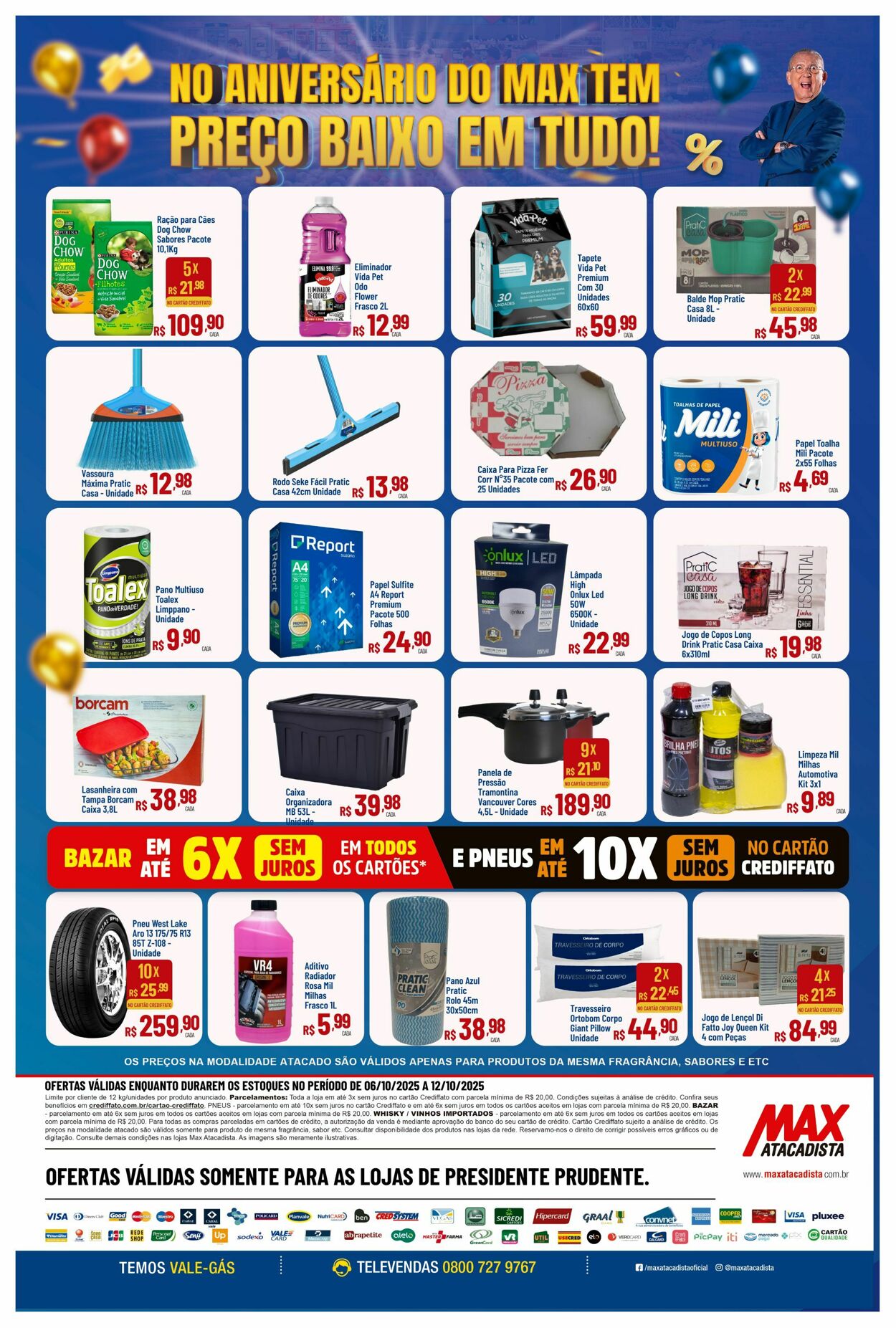 Folheto Max Atacadista 06.10.2025 - 11.10.2025