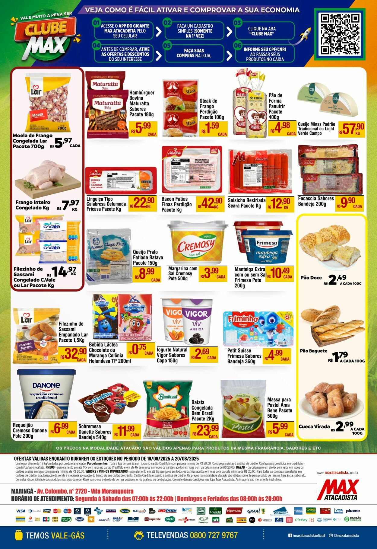 Folheto Max Atacadista 18.08.2025 - 23.08.2025