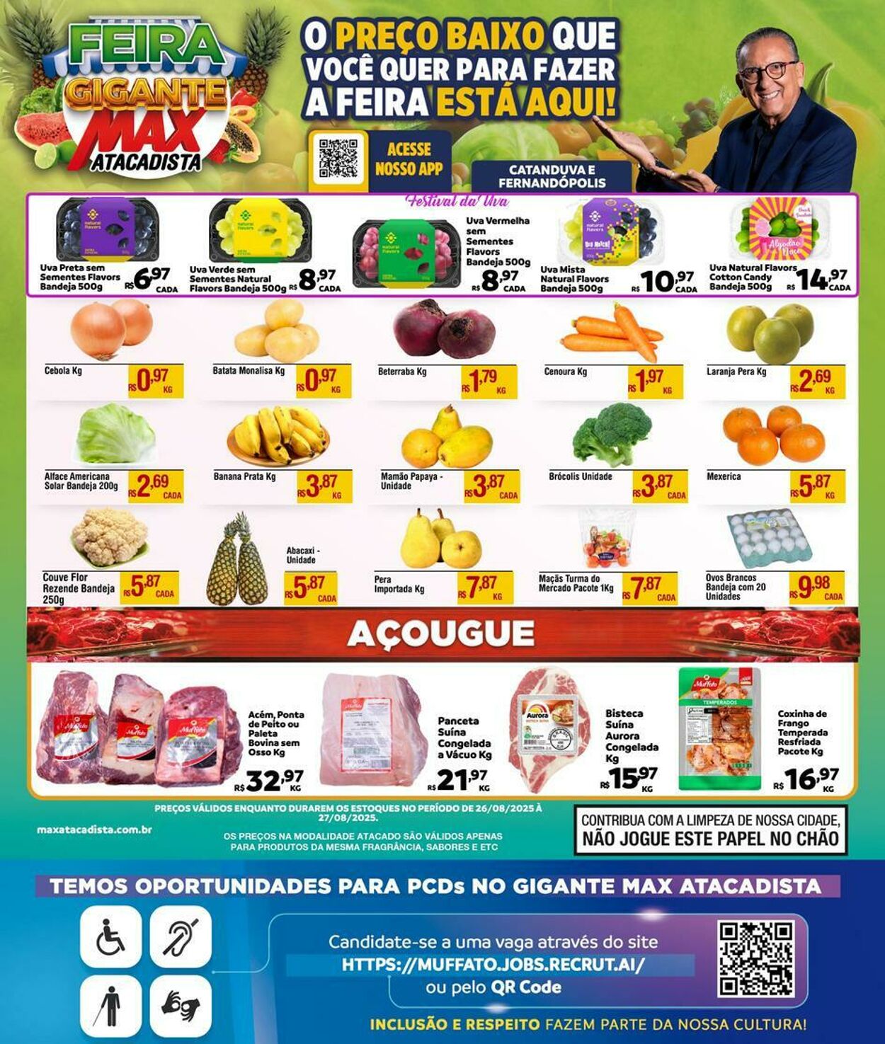 Folheto Max Atacadista 25.08.2025 - 30.08.2025