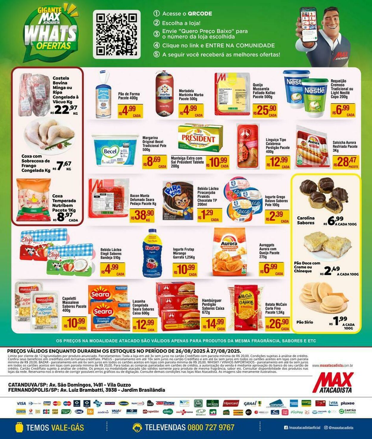 Folheto Max Atacadista 25.08.2025 - 30.08.2025