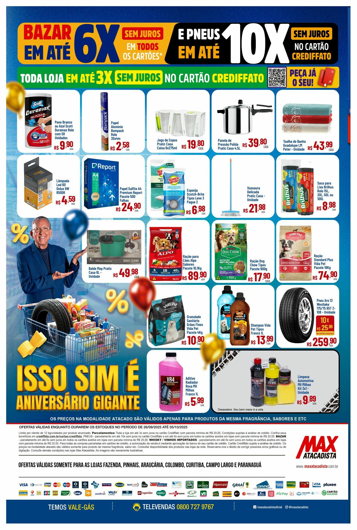 Folheto Max Atacadista 22.09.2025 - 27.09.2025
