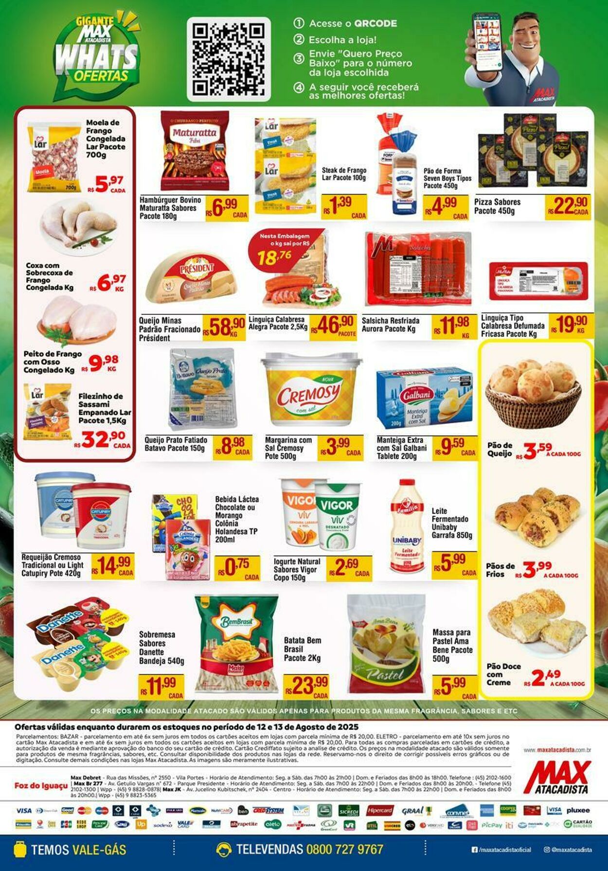 Folheto Max Atacadista 11.08.2025 - 16.08.2025