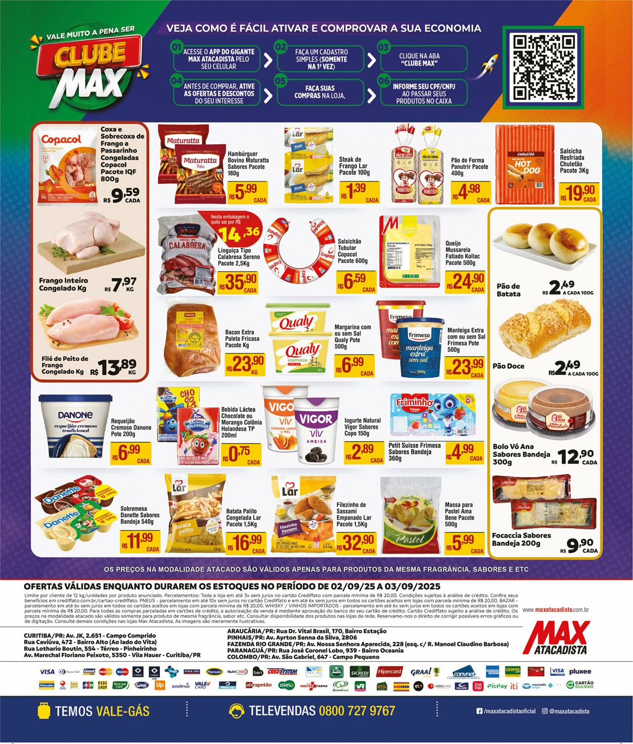 Folheto Max Atacadista 01.09.2025 - 06.09.2025