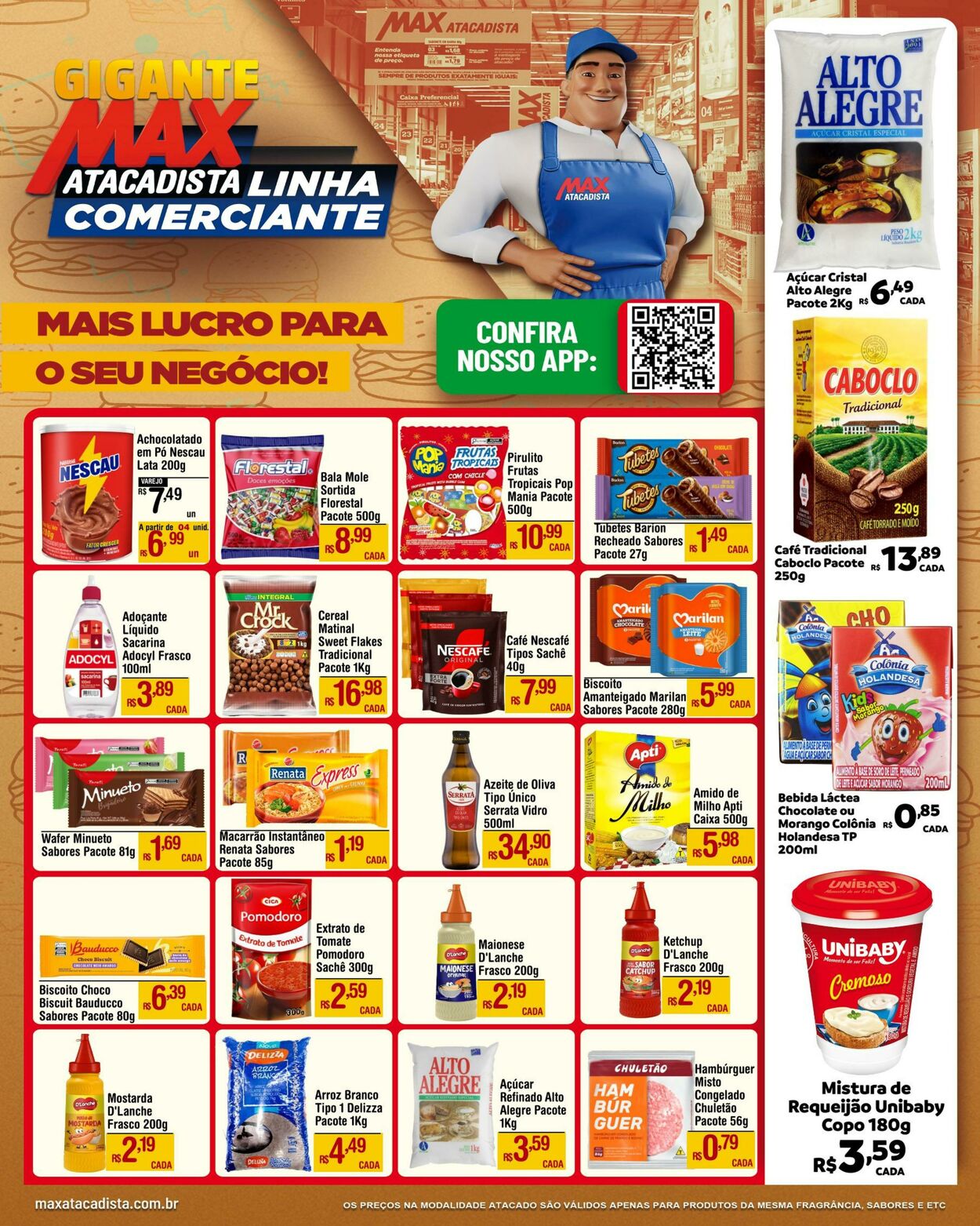Folheto Max Atacadista 04.08.2025 - 09.08.2025
