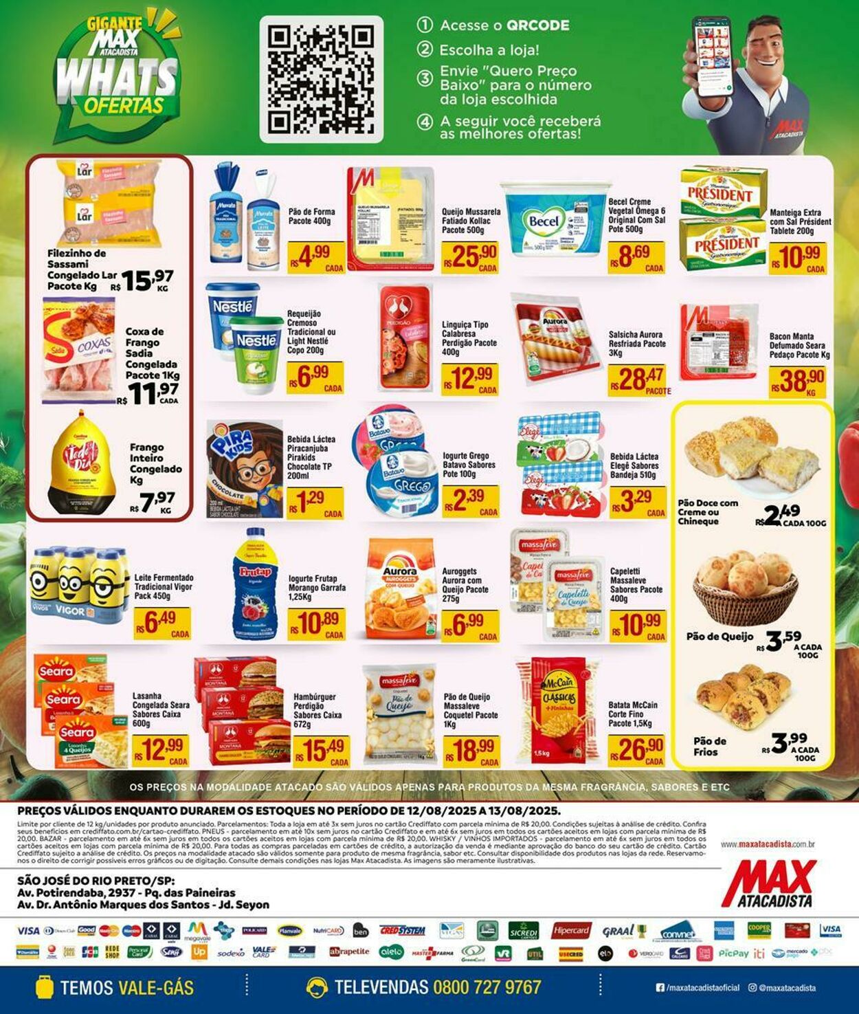 Folheto Max Atacadista 11.08.2025 - 16.08.2025