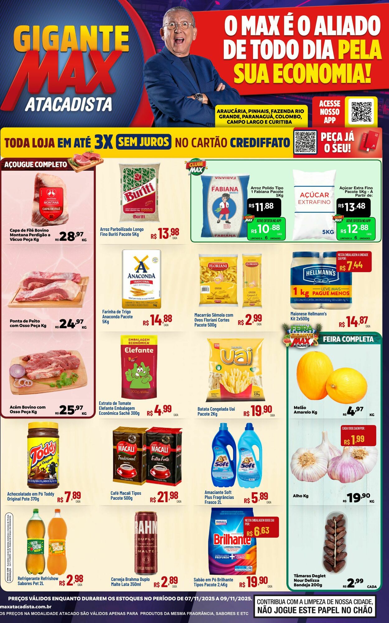 Folheto Max Atacadista 03.11.2025 - 08.11.2025
