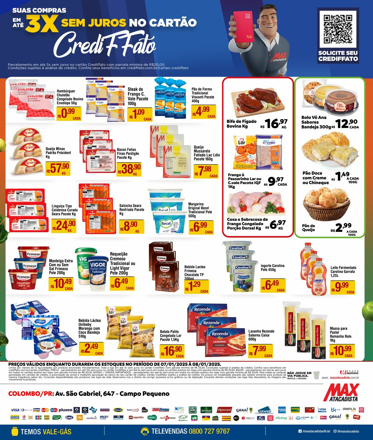 Folheto Max Atacadista 06.01.2025 - 11.01.2025