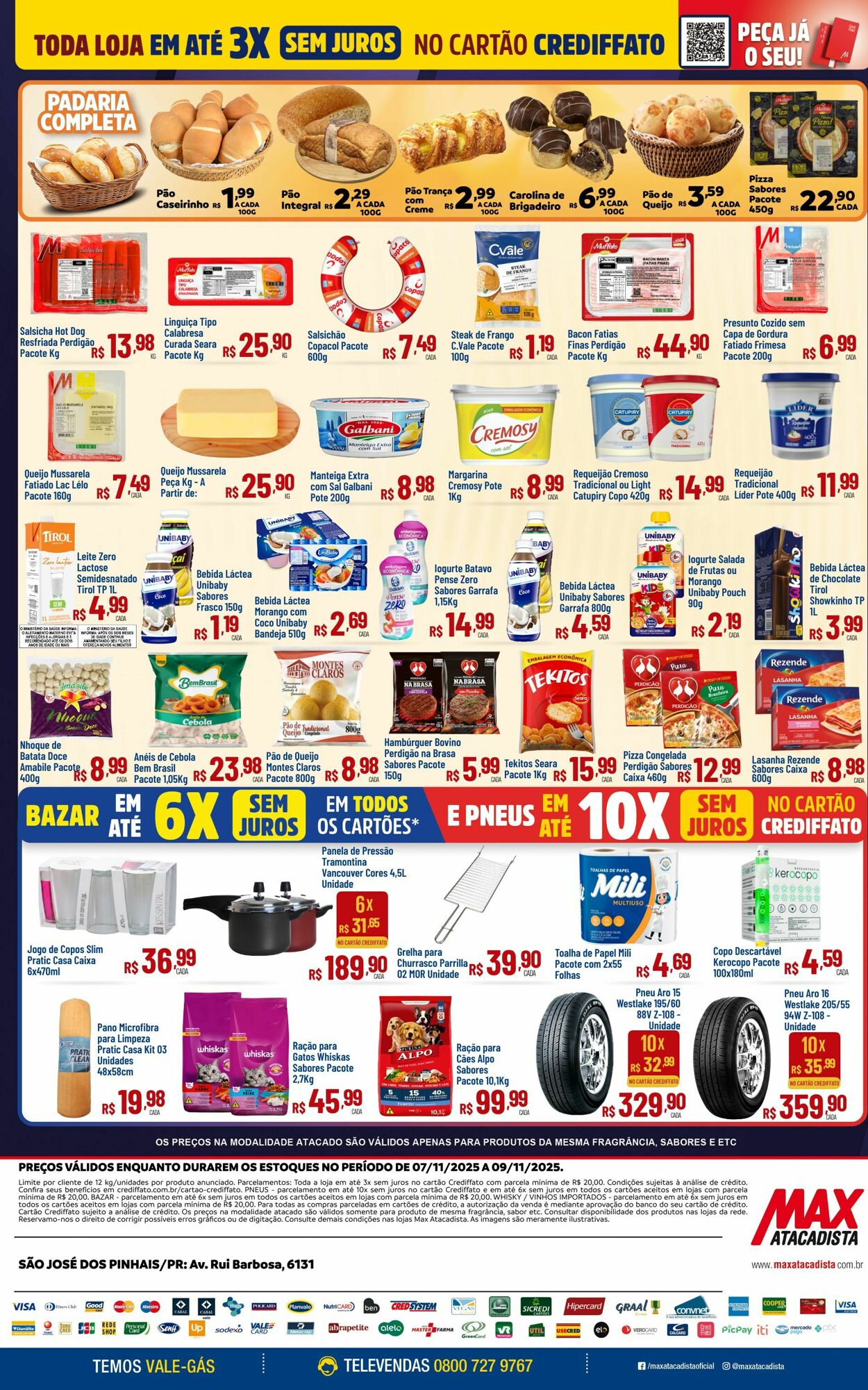 Folheto Max Atacadista 03.11.2025 - 08.11.2025