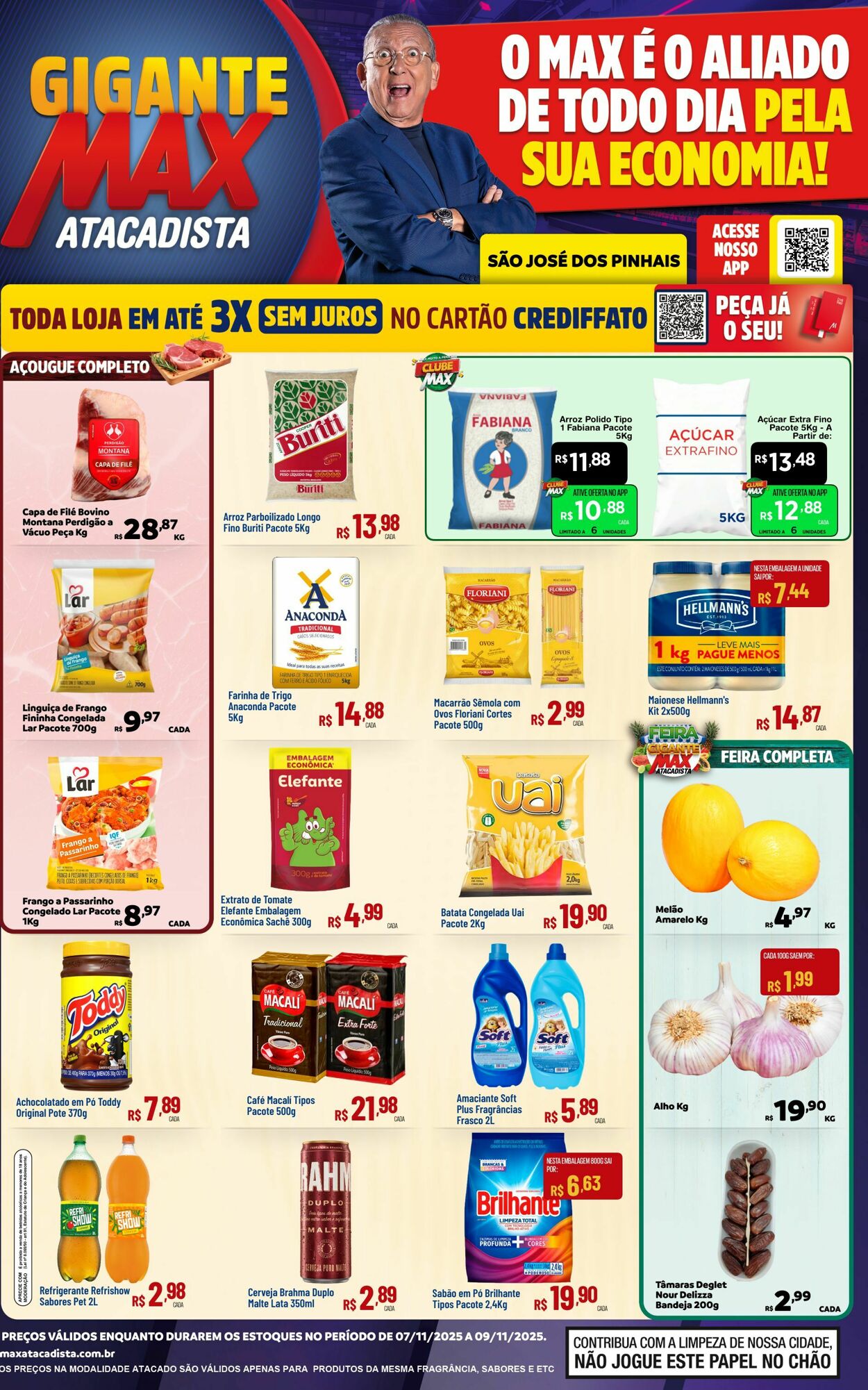Folheto Max Atacadista 03.11.2025 - 08.11.2025