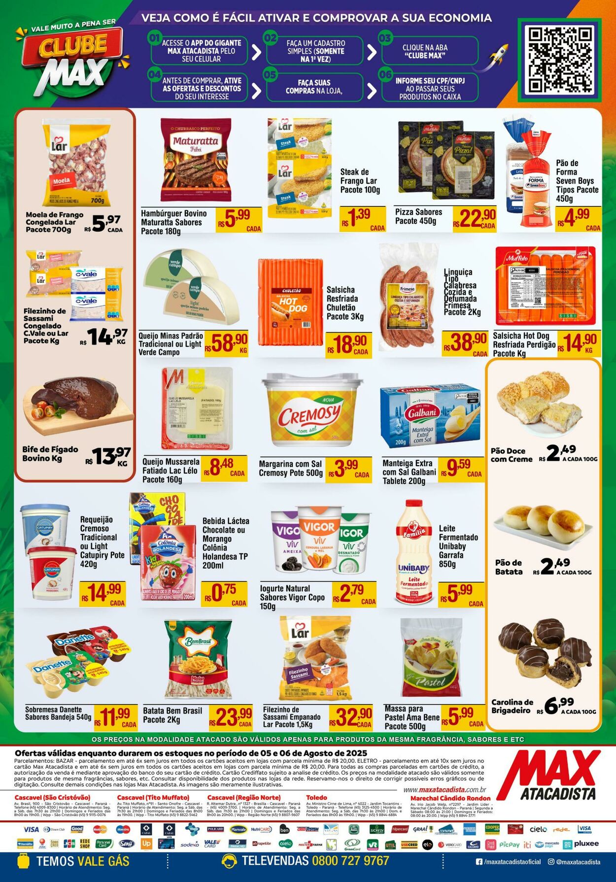 Folheto Max Atacadista 04.08.2025 - 09.08.2025