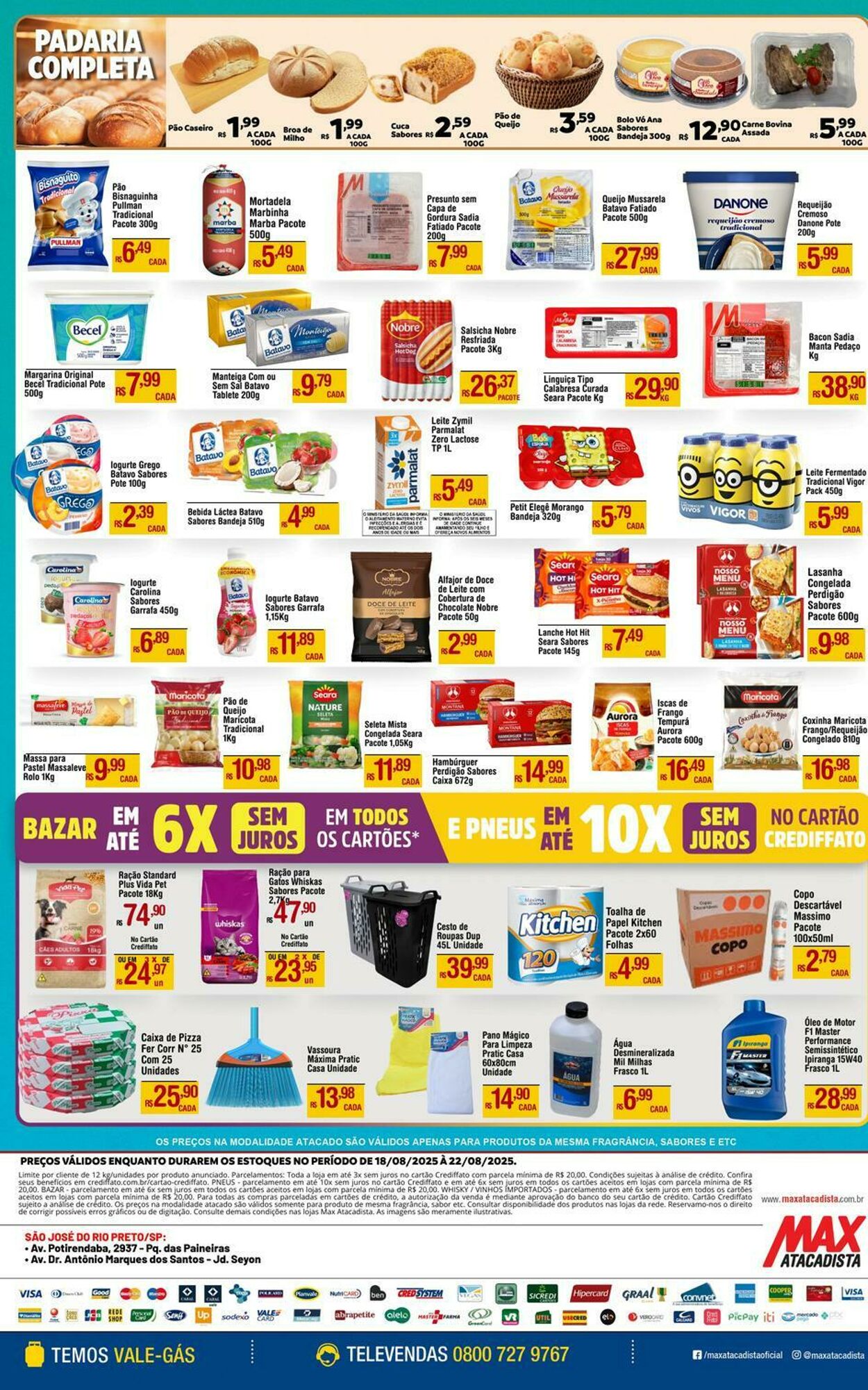 Folheto Max Atacadista 18.08.2025 - 23.08.2025