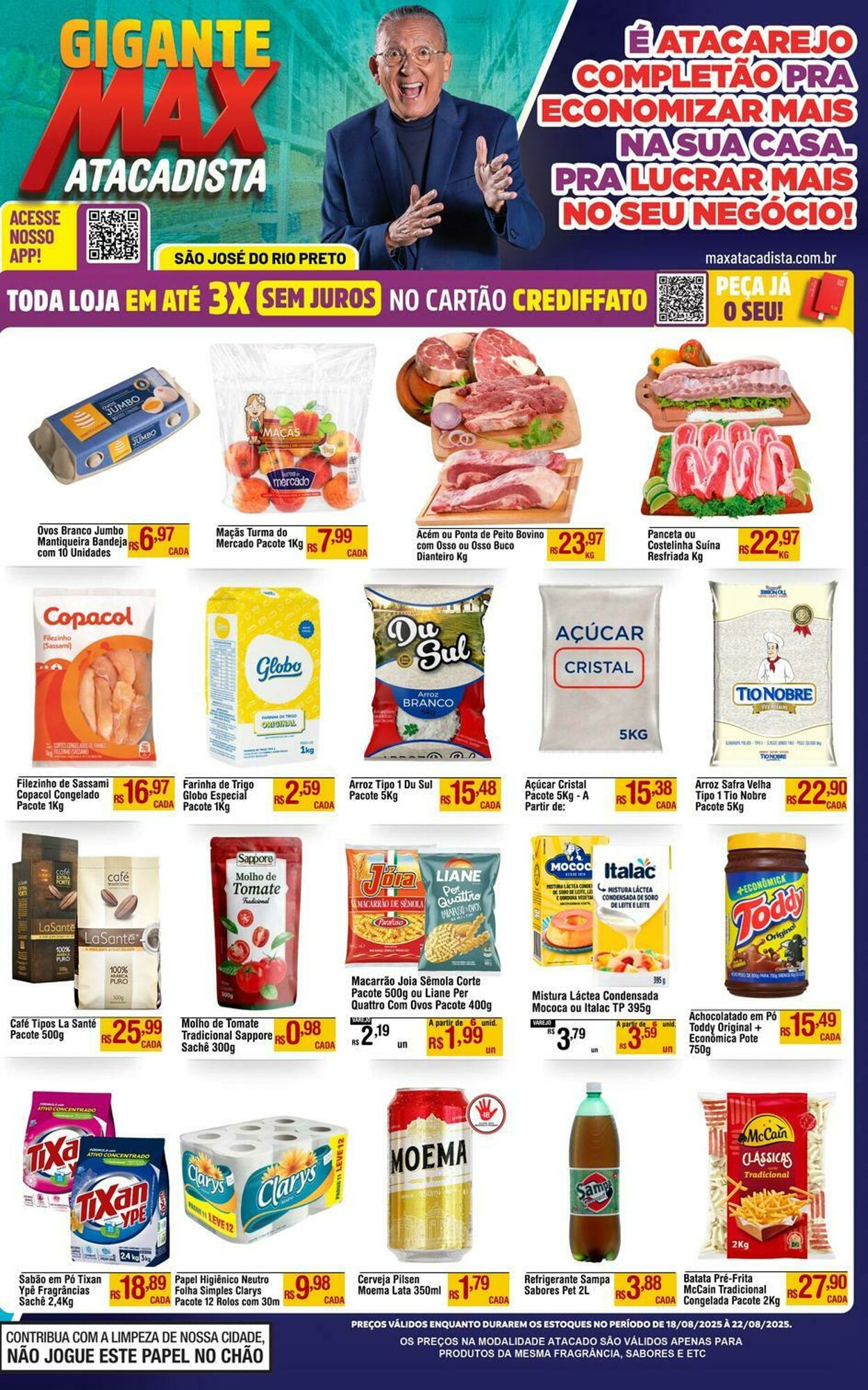 Folheto Max Atacadista 18.08.2025 - 23.08.2025