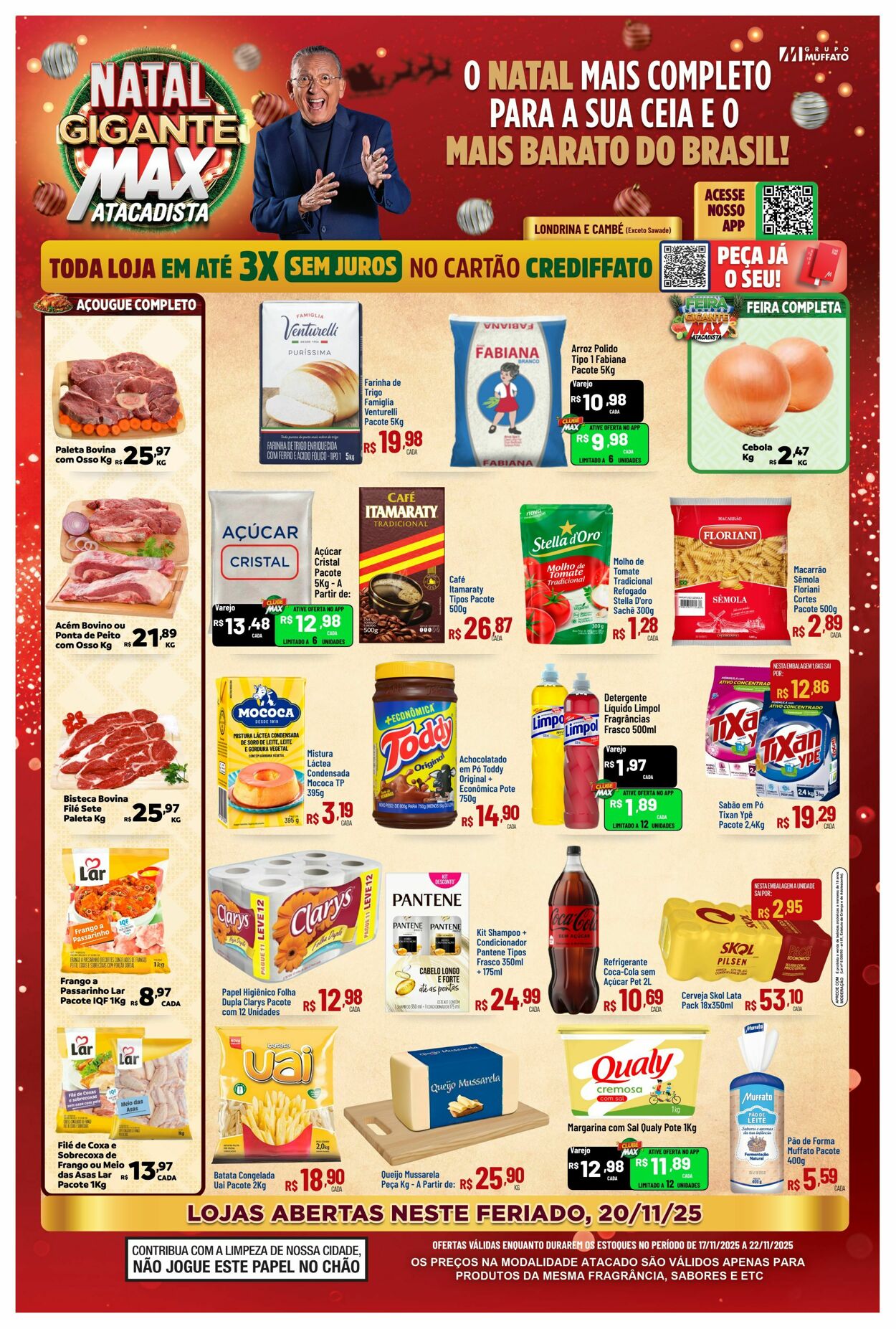 Folheto Max Atacadista 17.11.2025 - 22.11.2025