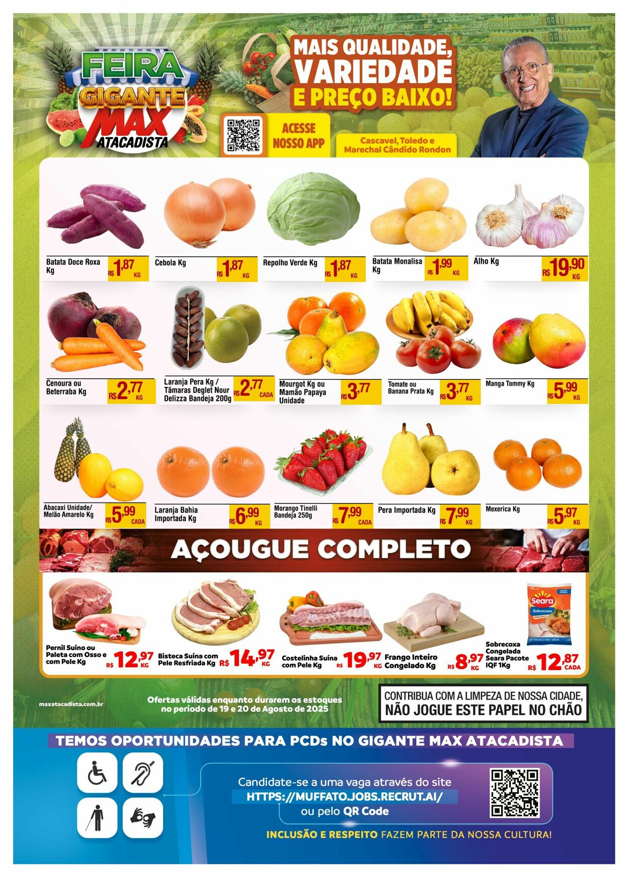 Folheto Max Atacadista 18.08.2025 - 23.08.2025