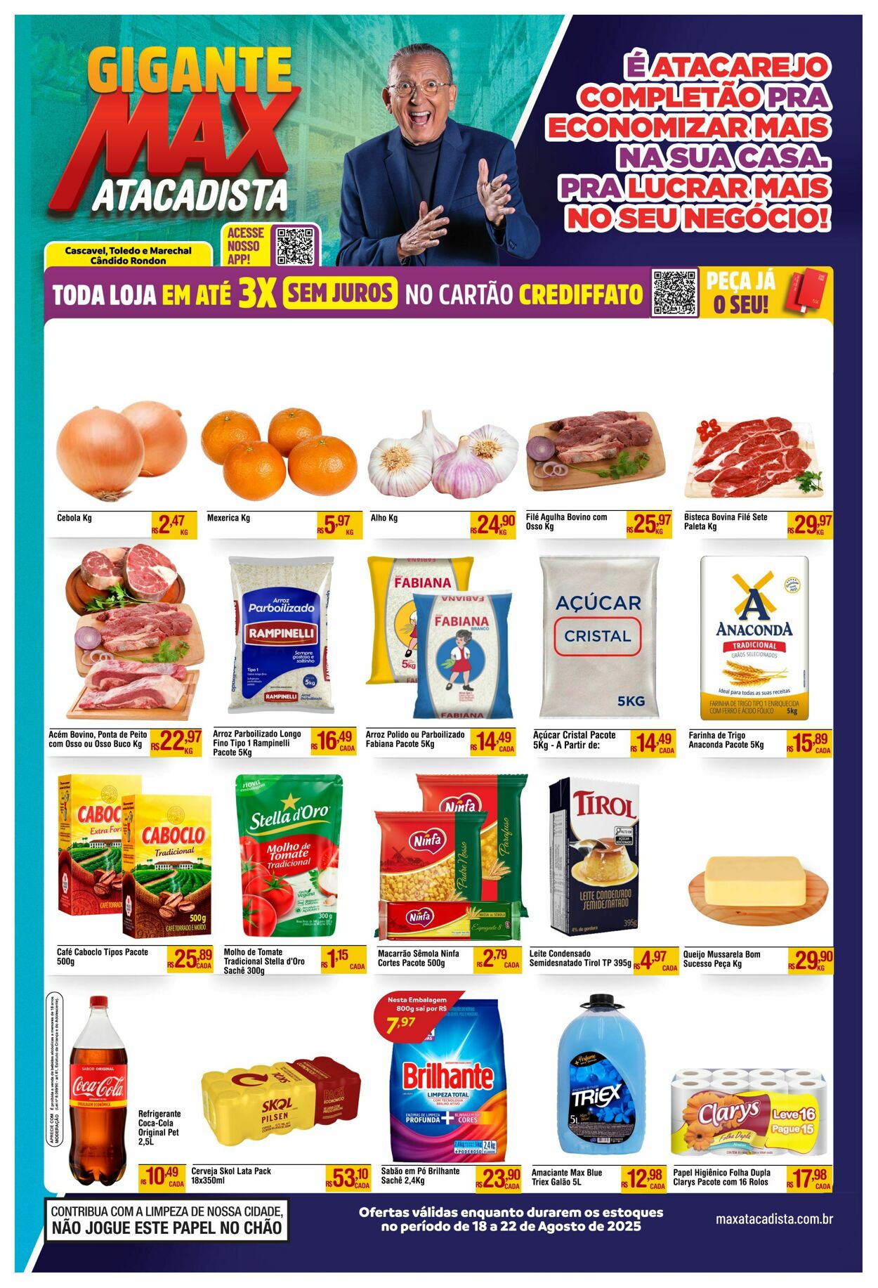 Folheto Max Atacadista 18.08.2025 - 23.08.2025