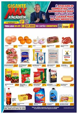 Folheto Max Atacadista 18.08.2025 - 23.08.2025