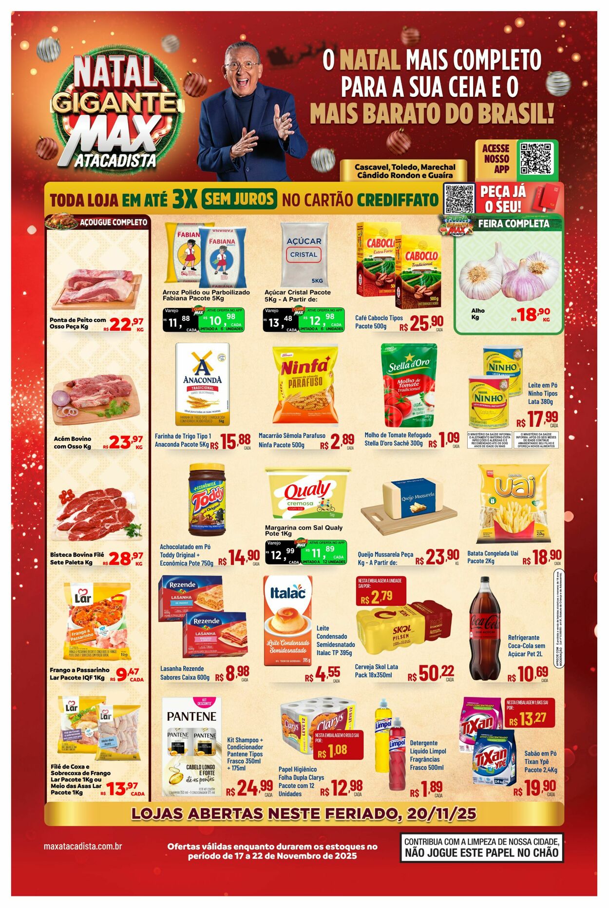 Folheto Max Atacadista 17.11.2025 - 22.11.2025