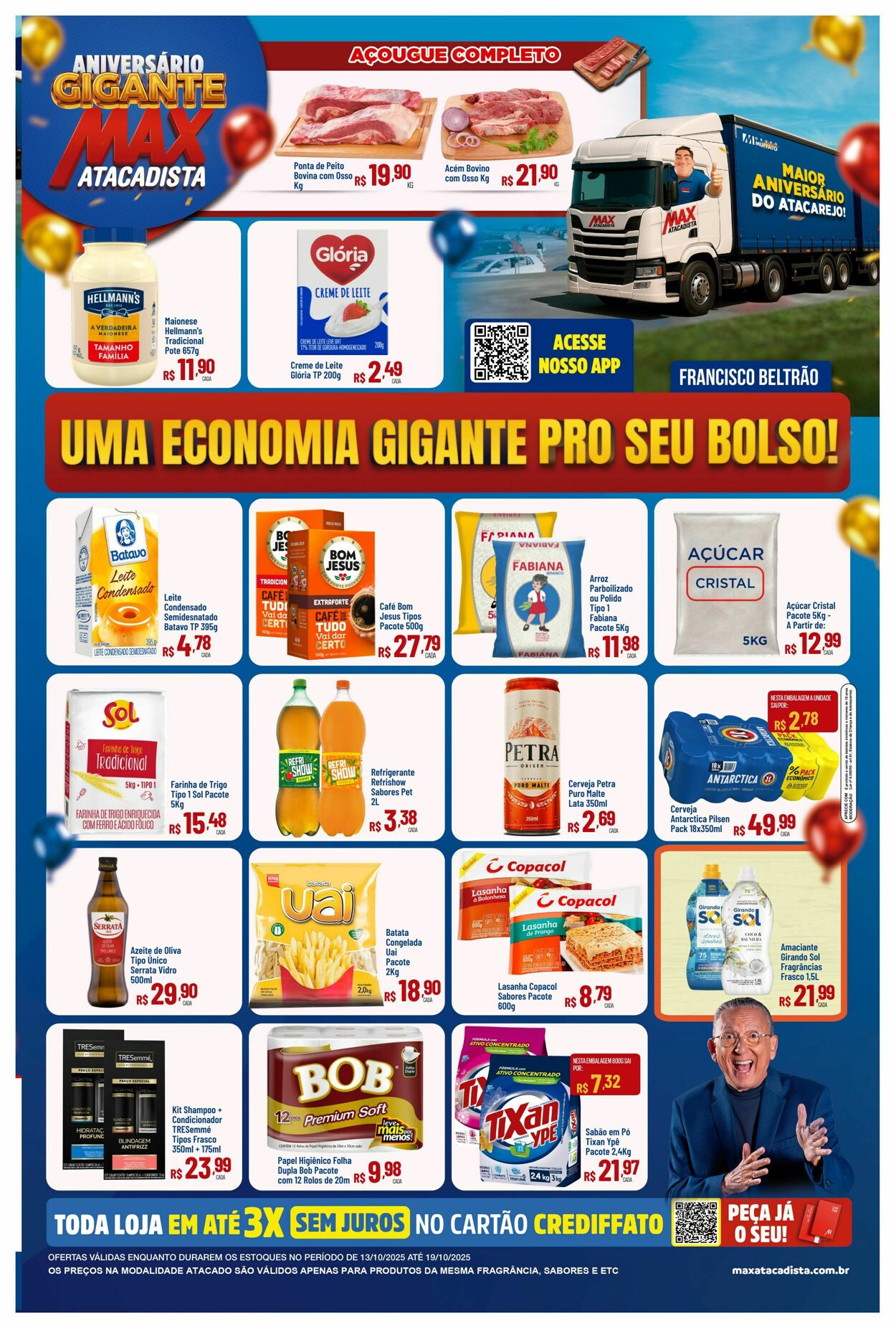 Folheto Max Atacadista 13.10.2025 - 18.10.2025